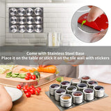 Magnetic Spice Jars