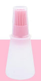 Silicone Oil Bottle with brush