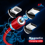 Magnetic charging cable