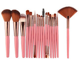 Make up brush set