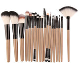 Make up brush set