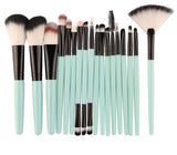 Make up brush set